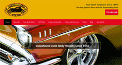 Desktop Screenshot of jacksonfarmerautobody.com